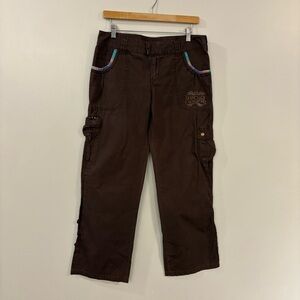 Vintage Ripcurl cargo pants 100% cotton surfer wide leg